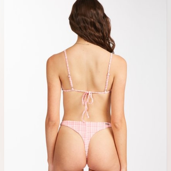 Billabong Pink Tide Bikini Set Triangle Top Medium & Maya Bottom Large - Picture 9 of 14